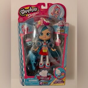 New.Shopkins Shoppie. Shoppie Doll Chef Club JESSICAKE With 2 Exclusive Shopkins